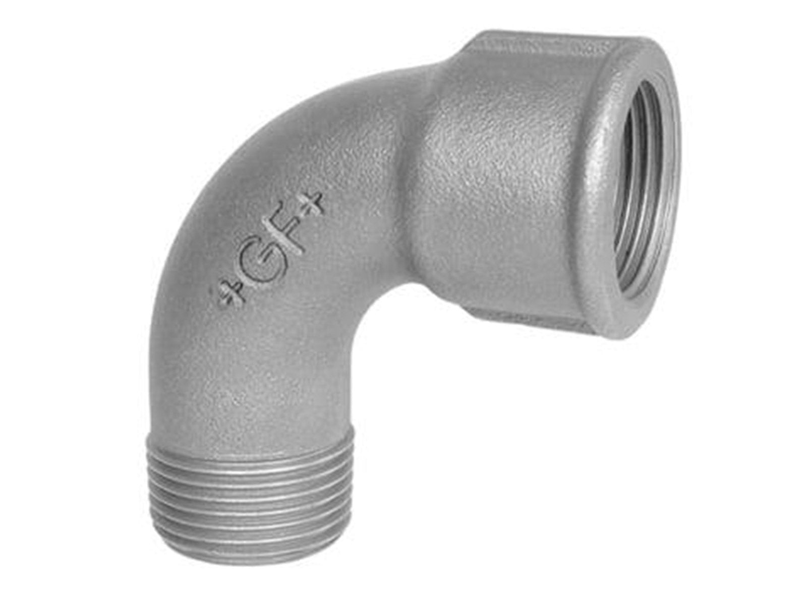 +GF+ Short bend 90° black for m 3/8 +GF+ Short bend 90° black for m 3/8